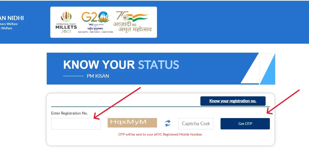 KNOW-YOUR-STATUS pm kisan