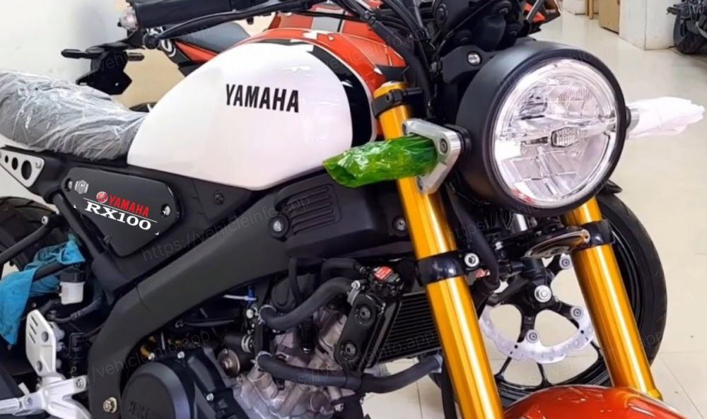 yamaha rx 100 launch