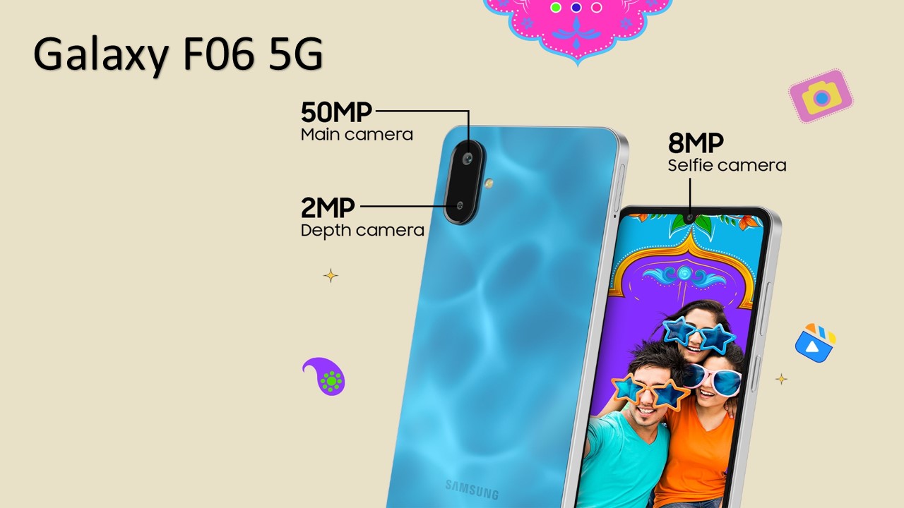 Samsung Galaxy F06 5G Launched in India Samsung Galaxy F06 5G Launched in India